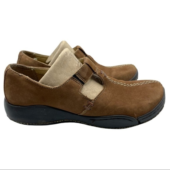 Hush Puppies Harmony Natural Organic Recycled Mary Jane Comfort Brown Size 7.5 - Picture 8 of 14